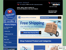 Tablet Screenshot of doctor-easy.com